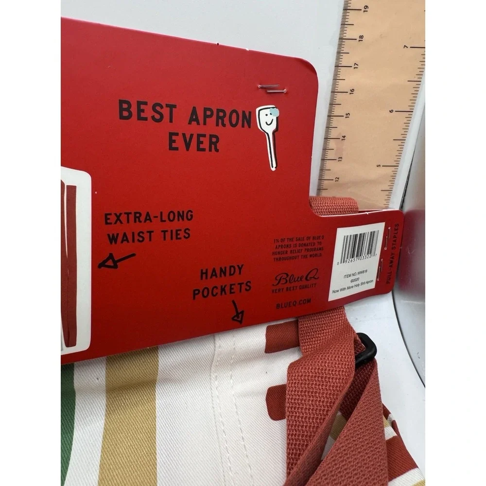Blue Q Brand Apron 'Now With More Holy Sh*t' 28
